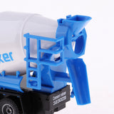 Maxbell 1/50 Engineering Car Truck Vehicle Model Construction Blue Agitating Lorry