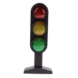 Maxbell Real Human Voice Traffic Lights Signal Simulation Children Toy Model Scene