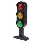 Maxbell Real Human Voice Traffic Lights Signal Simulation Children Toy Model Scene