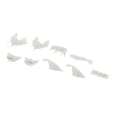 Maxbell 1/35 Scale Miniature Animal Pig Chicken Duck Rabbit Model for Scene Building