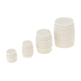 Maxbell Unpainted Kit 1/35 Scale Resin Cask Model Miniature Scene Building Props Toy
