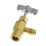 Maxbell R134a AC Refrigerant Can Bottle Tap Opener Dispenser 1/2 ACME Thread