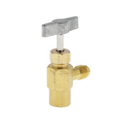 Maxbell R134a AC Refrigerant Can Bottle Tap Opener Dispenser 1/2 ACME Thread
