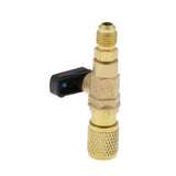 Maxbell R410/R22 Refrigeration Ball Valve Adapter Fluorine Safety Valve Connector