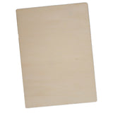 Maxbell Blank Wooden Discs Cutout 3mm Thick for DIY Craft  Rectangle