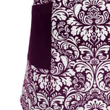 Maxbell Apron with Pockets Pure Cotton Cooking Kitchen Restaurant Bib Purple