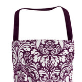 Maxbell Apron with Pockets Pure Cotton Cooking Kitchen Restaurant Bib Purple