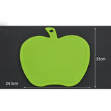 Maxbell Plastic Fruit Vegetable Cheese Cutting Chopping Kids Fun Board Apple