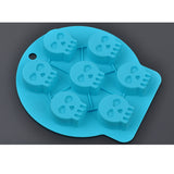 Maxbell Silicone Fondant Mold Cake Decorating Chocolate Sugarcraft Mould  Skull