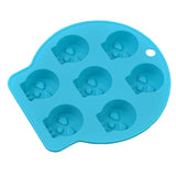 Maxbell Silicone Fondant Mold Cake Decorating Chocolate Sugarcraft Mould  Skull