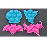 Maxbell Silicone Fondant Mold Cake Decorating Chocolate Sugarcraft Mould  Skull