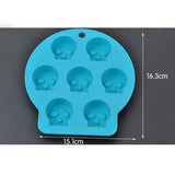 Maxbell Silicone Fondant Mold Cake Decorating Chocolate Sugarcraft Mould  Skull