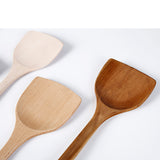 Maxbell Wood Cooking Spatula Shovel Kitchen Spatula Cookware Beech 39cm