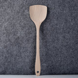 Maxbell Wood Cooking Spatula Shovel Kitchen Spatula Cookware Beech 39cm