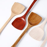 Maxbell Wood Cooking Spatula Shovel Kitchen Spatula Cookware Paint Beech 38cm