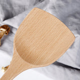 Maxbell Wood Cooking Spatula Shovel Kitchen Spatula Cookware Paint Beech 38cm