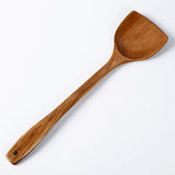 Maxbell Wood Cooking Spatula Shovel Kitchen Spatula Cookware Lithocarpus Glaber 39cm