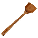 Maxbell Wood Cooking Spatula Shovel Kitchen Spatula Cookware Lithocarpus Glaber 39cm