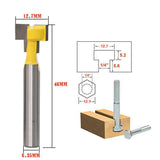 Maxbell Professional Keyhole Router Bit Mill Cutter Tools Woodworking Router Bit  2