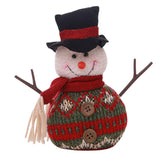 Maxbell Christmas Knit Plush Doll Gift Toy Christmas Ornament Home Decor Snowman