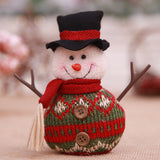 Maxbell Christmas Knit Plush Doll Gift Toy Christmas Ornament Home Decor Snowman