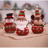 Maxbell Christmas Knit Plush Doll Gift Toy Christmas Ornament Home Decor Snowman