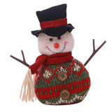 Maxbell Christmas Knit Plush Doll Gift Toy Christmas Ornament Home Decor Snowman