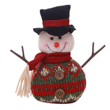 Maxbell Christmas Knit Plush Doll Gift Toy Christmas Ornament Home Decor Snowman