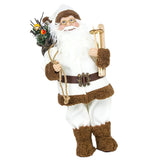 Maxbell Christmas Plush Santa Claus Doll Gift Toy Christmas Ornament  23 x 8 x 60cm