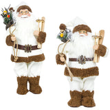 Maxbell Christmas Plush Santa Claus Doll Gift Toy Christmas Ornament  23 x 8 x 60cm