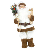 Maxbell Christmas Plush Santa Claus Doll Gift Toy Christmas Ornament  23 x 8 x 60cm