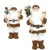 Maxbell Christmas Plush Santa Claus Doll Gift Toy Christmas Ornament  23 x 8 x 60cm