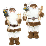 Maxbell Christmas Plush Santa Claus Doll Gift Toy Christmas Ornament  23 x 8 x 60cm