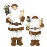 Maxbell Christmas Plush Santa Claus Doll Gift Toy Christmas Ornament  23 x 8 x 60cm