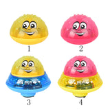 Maxbell Automatic Water Spray Ball Kids Baby Bath Toy with Light, Music Yellow