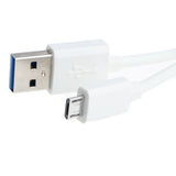 Maxbell Micro USB Charger Charging Sync Data Cable For Android Phone Samsung White