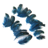 Maxbell Pheasant Feathers for Craft Mask Hat 3-6cm 50pcs