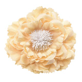 Maxbell Decorative Flower Curtain Tiebacks Voile Drape Tiebacks Monthly Rose-Yellow