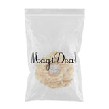 Maxbell Decorative Flower Curtain Tiebacks Voile Drape Tiebacks Monthly Rose-Yellow