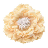 Maxbell Decorative Flower Curtain Tiebacks Voile Drape Tiebacks Monthly Rose-Yellow