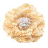 Maxbell Decorative Flower Curtain Tiebacks Voile Drape Tiebacks Monthly Rose-Yellow