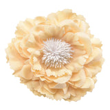 Maxbell Decorative Flower Curtain Tiebacks Voile Drape Tiebacks Monthly Rose-Yellow