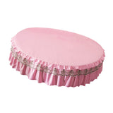 Maxbell Light Pink Bed Skirt Bed Cover Bedspread Sheet Machine Washable M