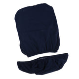 Maxbell Solid Stretch Spandex Slipcover Office Computer Chair Cover Navy