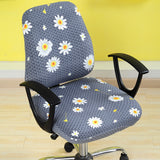 Maxbell Stretch Spandex Slipcover Office Computer Chair Cover Daisy