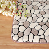 Maxbell Bathroom Bath Mat Kitchen Doormat Entrance Rug Floor Carpet Coffee 60x40cm