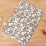 Maxbell Bathroom Bath Mat Kitchen Doormat Entrance Rug Floor Carpet Coffee 60x40cm