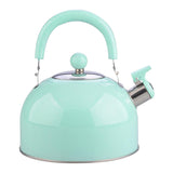 Maxbell 2.5L Stainless Steel Whistling Tea Kettle Coffee Kitchen Induction Green