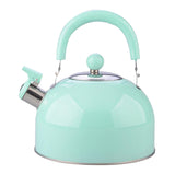 Maxbell 2.5L Stainless Steel Whistling Tea Kettle Coffee Kitchen Induction Green