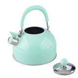 Maxbell 2.5L Stainless Steel Whistling Tea Kettle Coffee Kitchen Induction Green